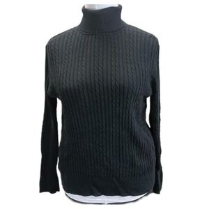 Croft & Barrow Turtleneck‎ Cable Knit Sweater SKUW517